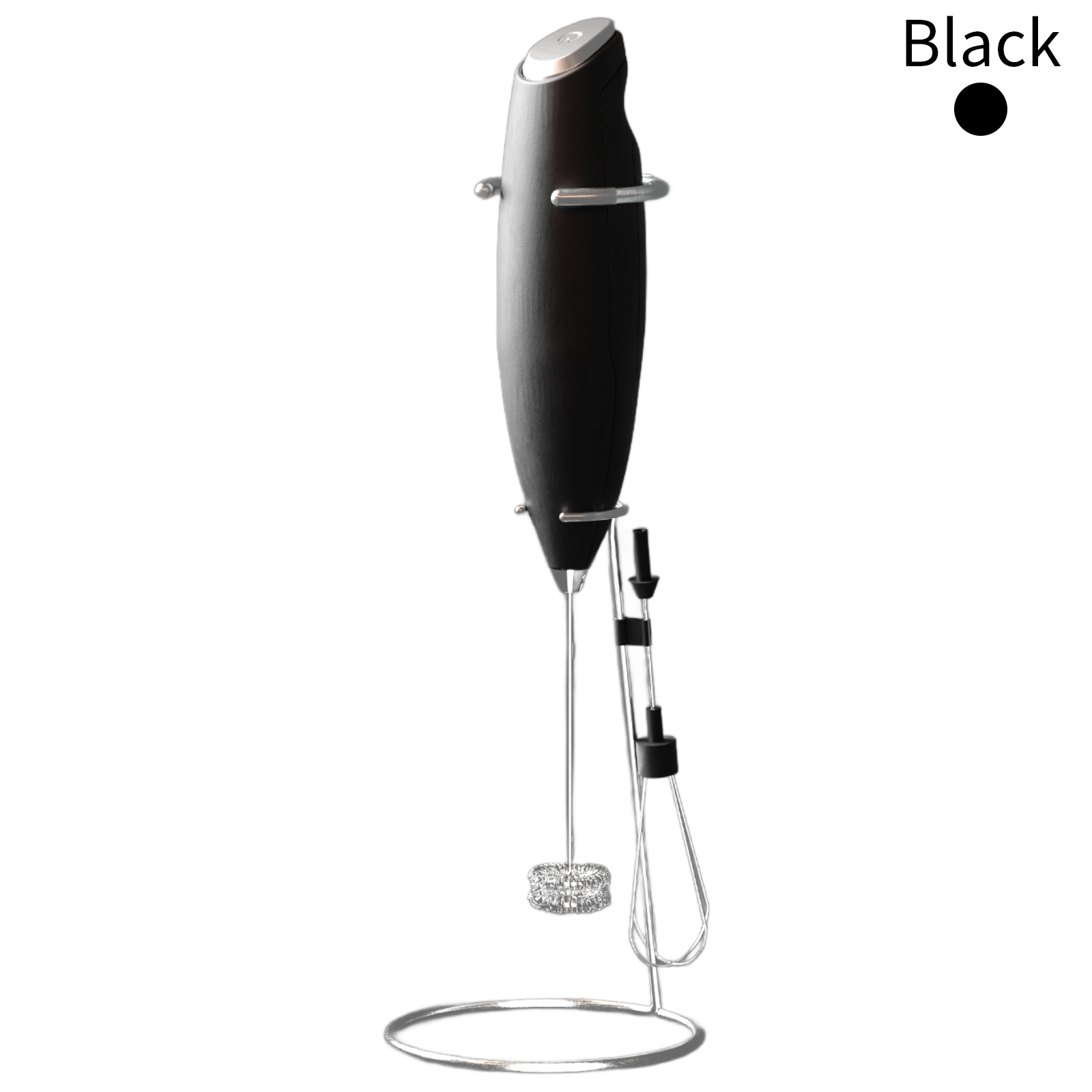 Two in one powerful milk mixer and egg beater - powerful electric hand-held mixer and egg beater for coffee, latte cappuccino, hot chocolate and coffee creamer - super fast foam maker and drink mixer